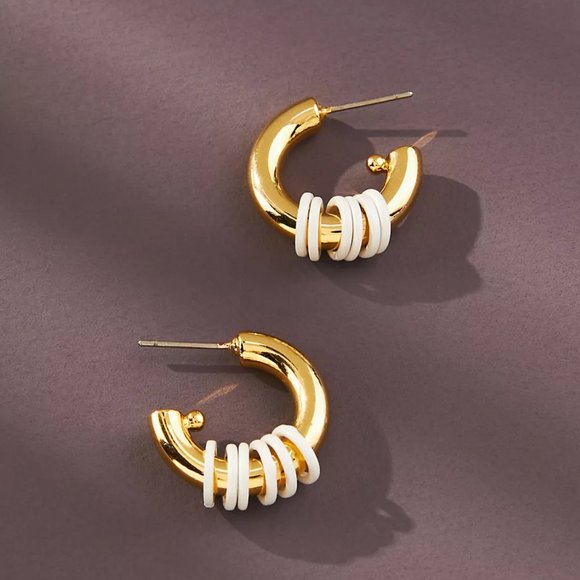 Anthropologie Jewelry - NWT 14k Earrings Anthropologie